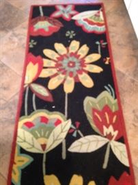 2 feet 3 inches X 8 feet colorful rug