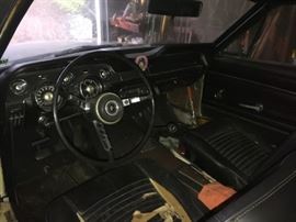 67 ford mustang interior