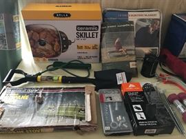 All brand new stuff, for RV-ing that never got used