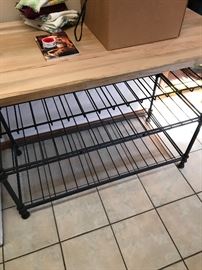 Longaberger wrought iron island 