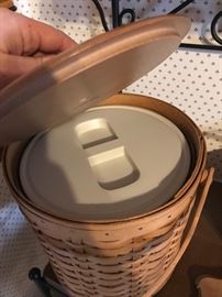 Longaberger ice bucket