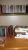 lots of cd's, dvd's & vhs
