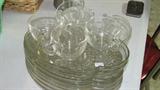 Indiana Glass Snack Sets...so pretty....if you have the time :)