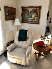 Easy Chair Recliner, Artwork & More