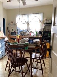 Entire Kitchen of Contents, Furnishings, Small Appliances, Flatware & More