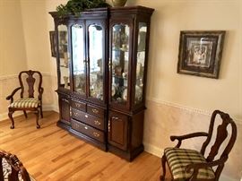 Arm Chairs & China Hutch Included
