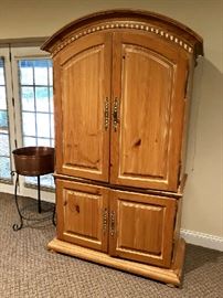 Light Wood Armoire