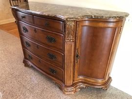 Serpentine Console Table