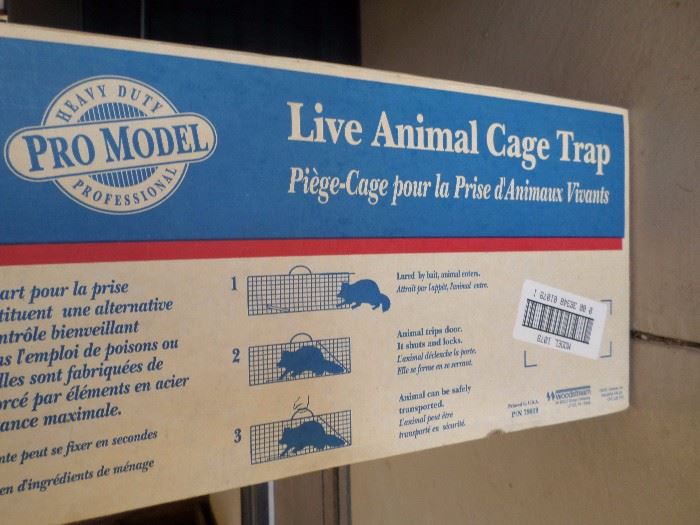 Live Animal Cage Trap