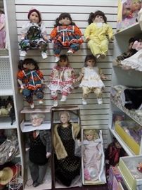 American Classic - Loyd Middleton - Mattel - Seymour Mann - Chatty Cathy - Cabbage Patch - Lauren Elizabeth & many other dolls