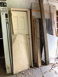 Various doors/construction material