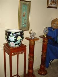 Marble pedestal, pair [2]