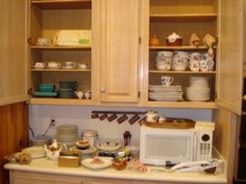 set of china, microwave