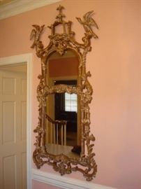 mirror made  of molded plastic