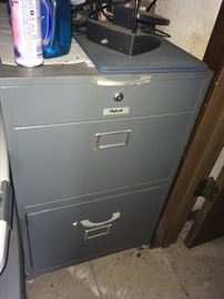 metal 2 drawer filing cabinets