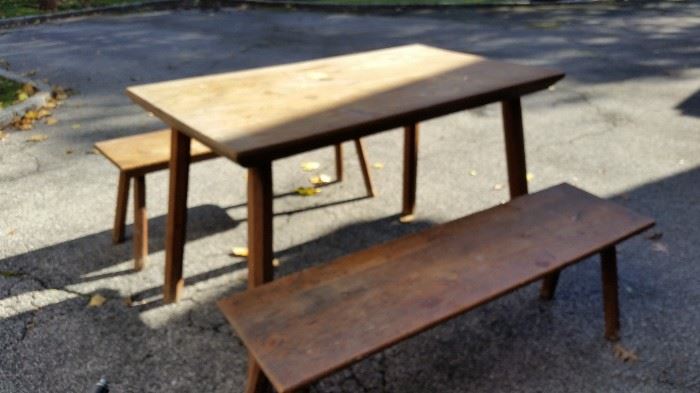 Shaker style table and chairs