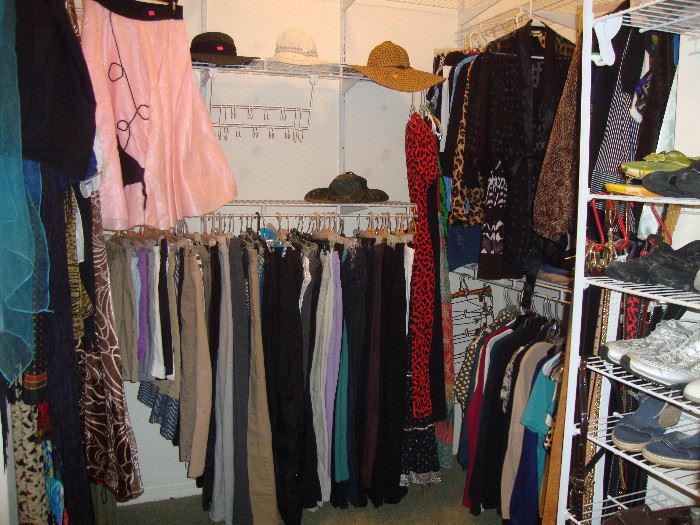 Ladies clothing. shoes, purses. hats, and more.................... Mens clothing and hats