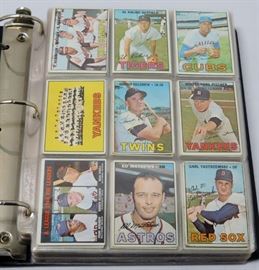 1967 Topps Baseball Card Lot
