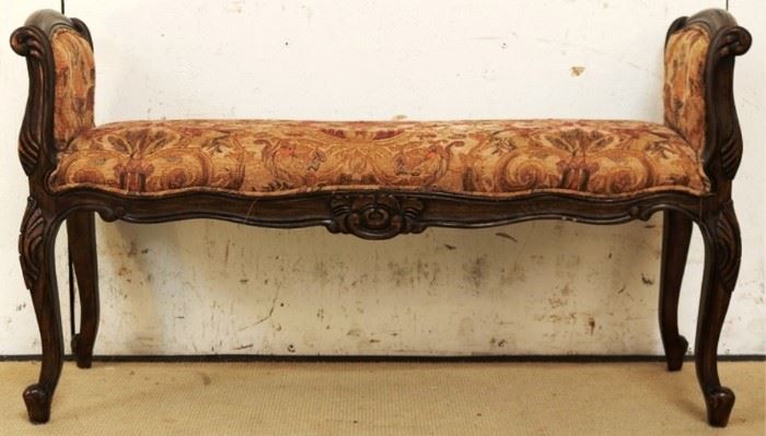 BG Ind French bench with tapestry