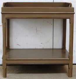 Modern History table with tray
