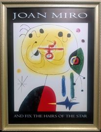 And Fix the Hairs of the Star by Joan Miro