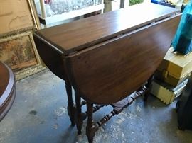 Vintage drop leaf table