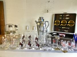 Vintage barware. 