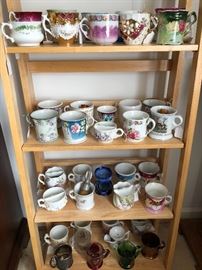 Large Vintage collection of Shaving Mugs