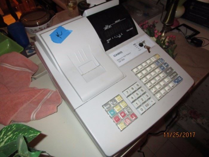Casio CE-250 cash register
