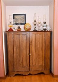 BUY IT NOW! Lot #106, Antique Primitive Jelly Cupboard / Cabinet, $425