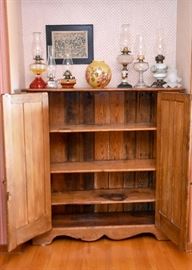 BUY IT NOW! Lot #106, Antique Primitive Jelly Cupboard / Cabinet, $425