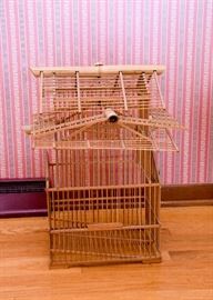 Bamboo Bird Cage / Birdhouse