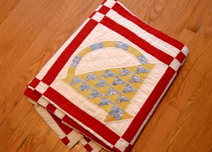 Handmade Basket Quilt