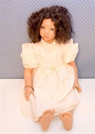 BUY IT NOW! Lot #147, Annette Himstedt Doll (Minou), 10th Anniversary Collection.  (Comes w/ original box & shipper), $150