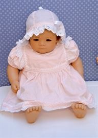 BUY IT NOW! Lot #153, Annette Himstedt Doll (Taki), Barefoot Babies Collection.  (Comes w/ original box & shipper), $175