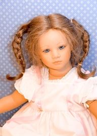 BUY IT NOW! Lot #152, Annette Himstedt Doll (Fiene), Barefoot Babies Collection.  (Comes w/ original box & shipper), $175