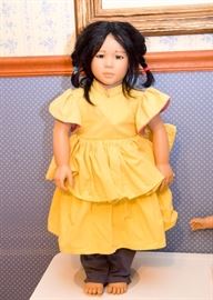 BUY IT NOW! Lot #164, Annette Himstedt Doll (Michiko), The World Child Collection.  (Comes w/ original box & shipper), $200