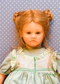 BUY IT NOW! Lot #166, Annette Himstedt Doll (Kathe), The Barefoot Children Series, $100  