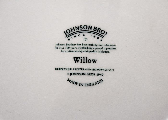 Blue Willow China (Johnson Brothers)