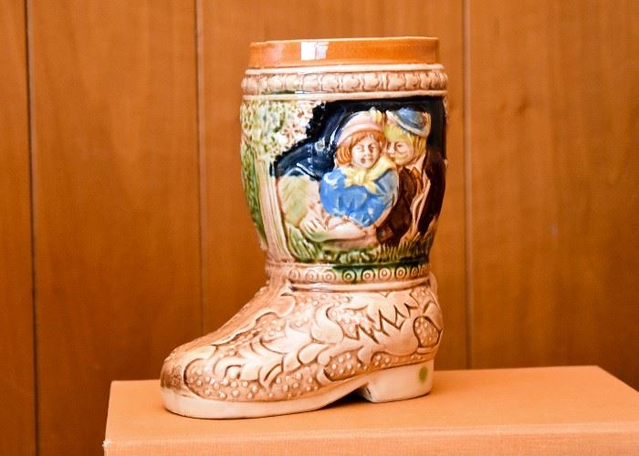 German Pottery Boot