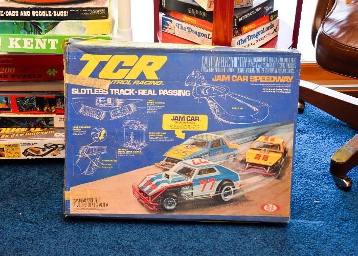 Vintage Toy Racetrack
