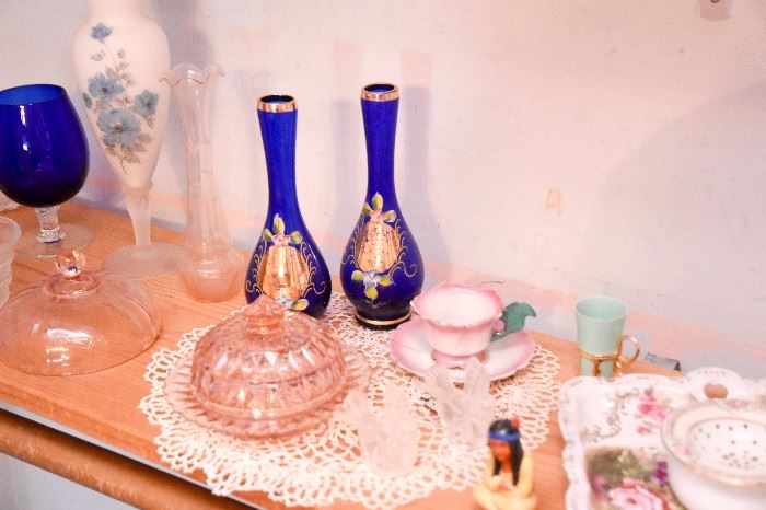 Vintage Glassware & Tea Cups