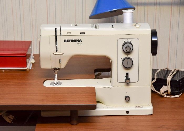BUY IT NOW! Lot #226, Bernina 830 Sewing Machine with Table, $600