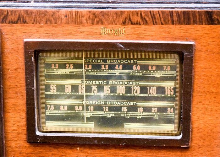 Vintage Knight Radio