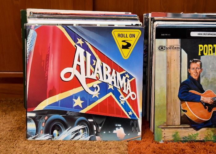 Over 70 Albums / LP's, Mostly Country Music 