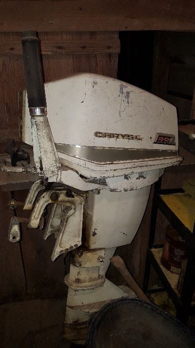 Chrysler 20 HP Outboard Motor