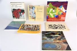 Lot Of 7 20th Century Art Books, Lichtenstein, Pollock