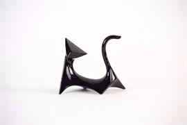 Royal Dux Mid Century Cat Figurine