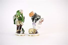 Two Bing & Grondahl B&G Figurines 8042 8043