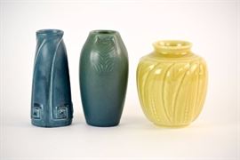 Three Rookwood Vases